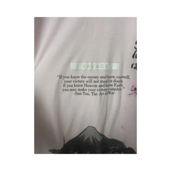 Fresh Laundry pink Cherry Blossoms Graphic T Shirts - Picture 3 of 4